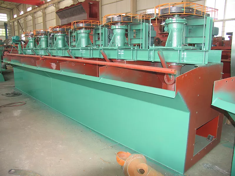 Hocheffiziente selbstsspirierte mechanische Flotationszellen
